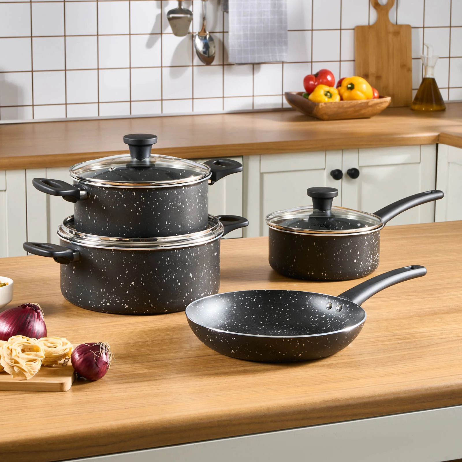 Cookplus Aura Roller 7-delige Pannenset