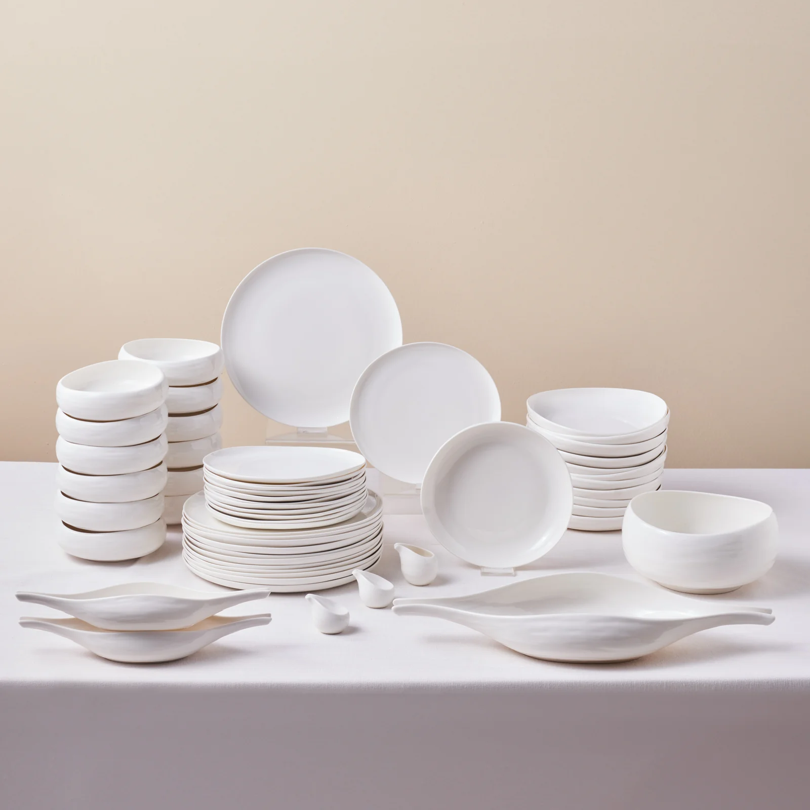 Karaca Earth Collection Clay 55-delige Serviesset voor 12 Personen - Image 2