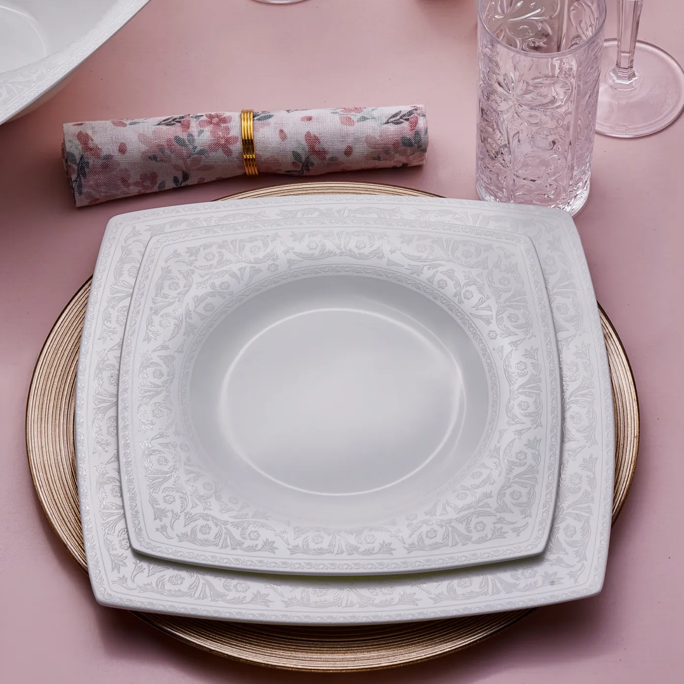 Karaca Fine Pearl Roma Perlen Geschirrset für 12 Perso - Image 7