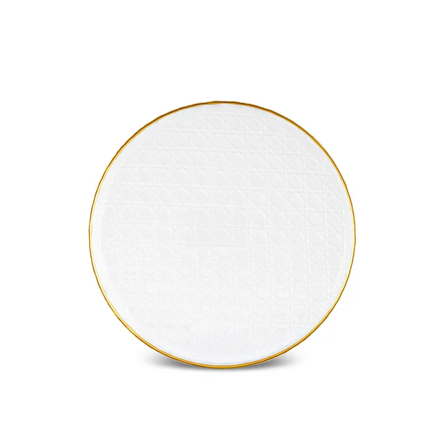Karaca Rattan 7-delige Serveerset voor 6 Personen, Goud - Image 8