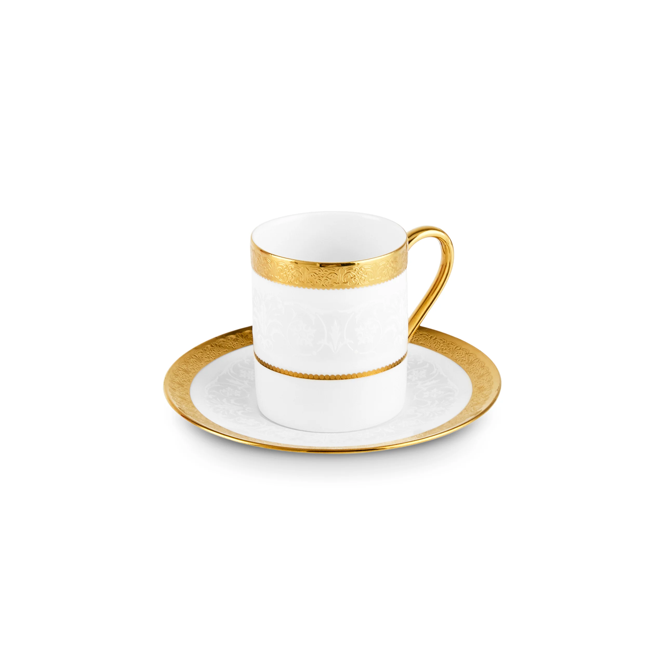 Karaca Royal Bone Victoria Koffiekopjesset voor 6 Personen, 90 ml - Image 2