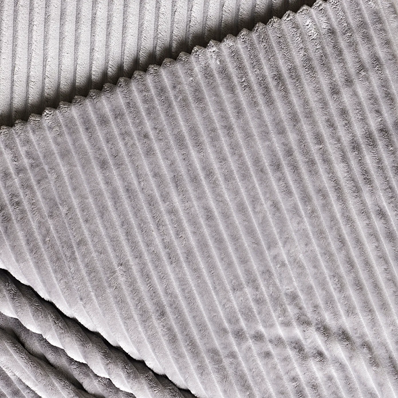 Karaca Ruby Stripe Wellsoft Eenpersoons Deken, Grijs - Image 3