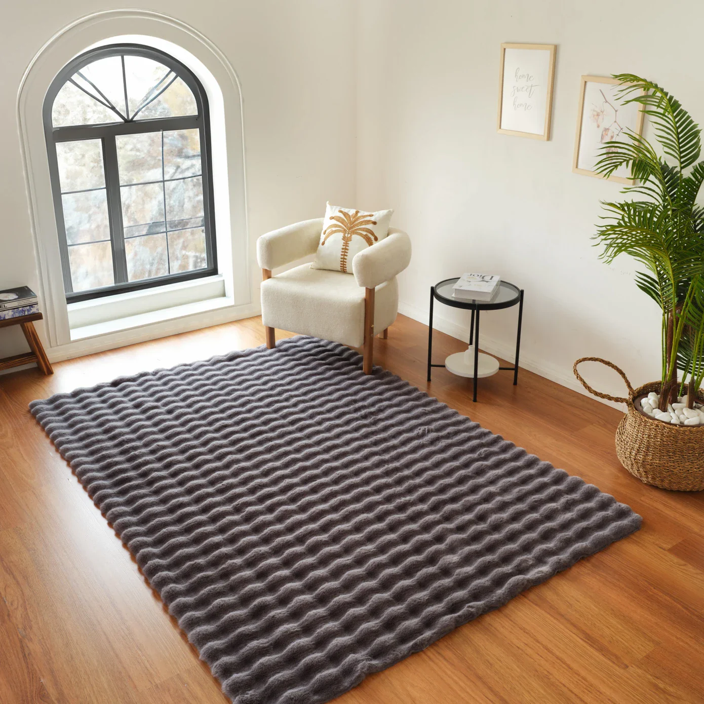 Kaşmir Halı Cosy Premium Bubbel Antraciet 100x150 cm