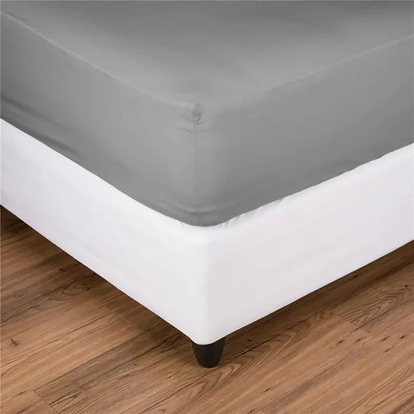 Nautica Jersey Hoeslaken, Zilvergrijs, 100x200cm - Image 2